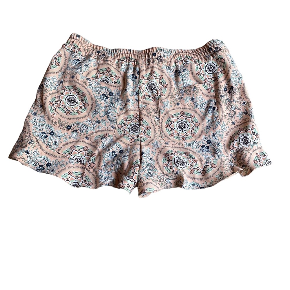 Ann Taylor Loft Floral Pattern Drawstring Shorts … - image 2